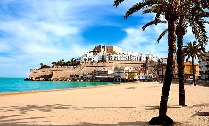 شقة Atico Aqua Peniscola, 1ª Linea De Playa, Parking Y Piscina المظهر الخارجي الصورة
