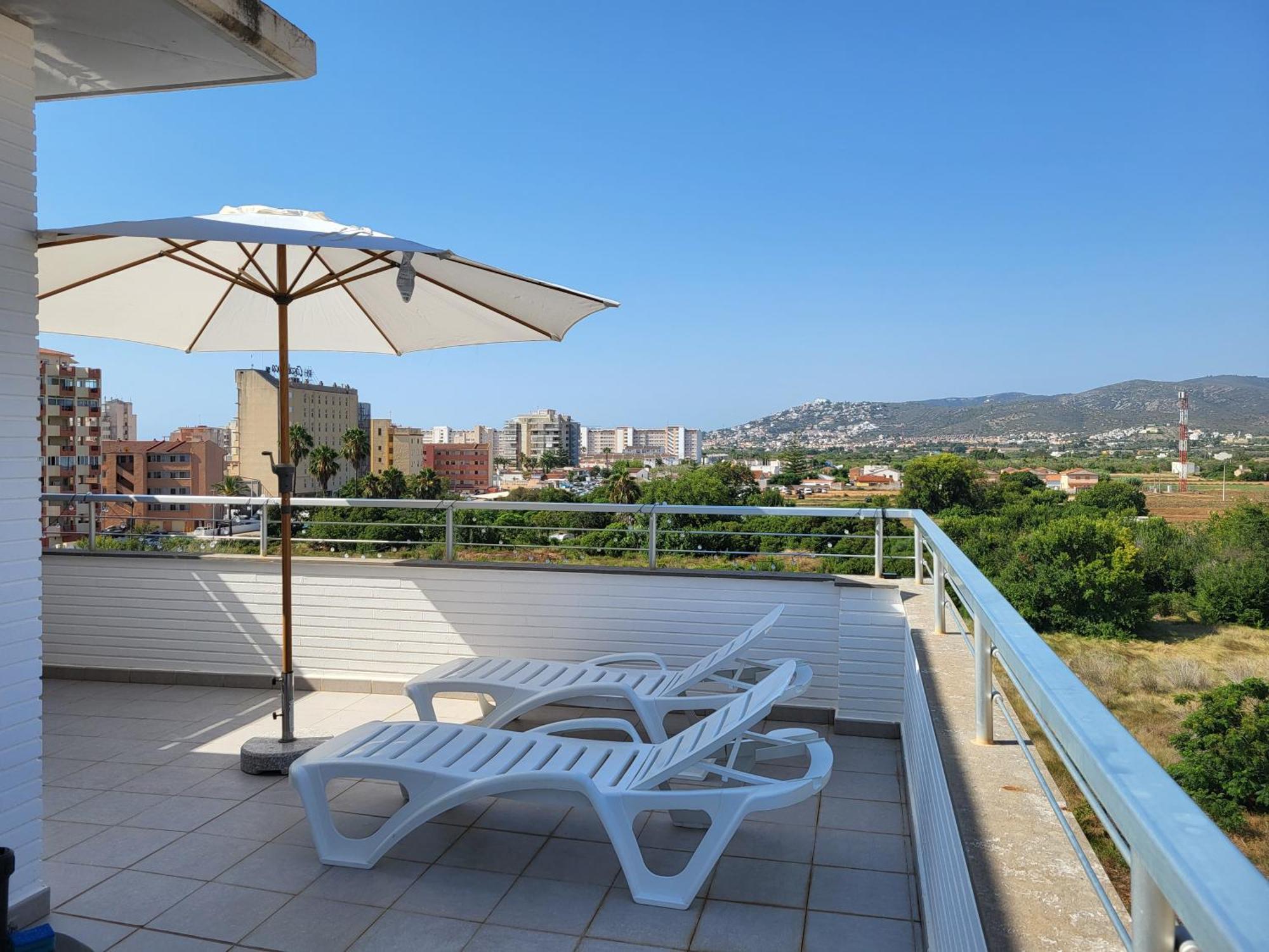 شقة Atico Aqua Peniscola, 1ª Linea De Playa, Parking Y Piscina المظهر الخارجي الصورة